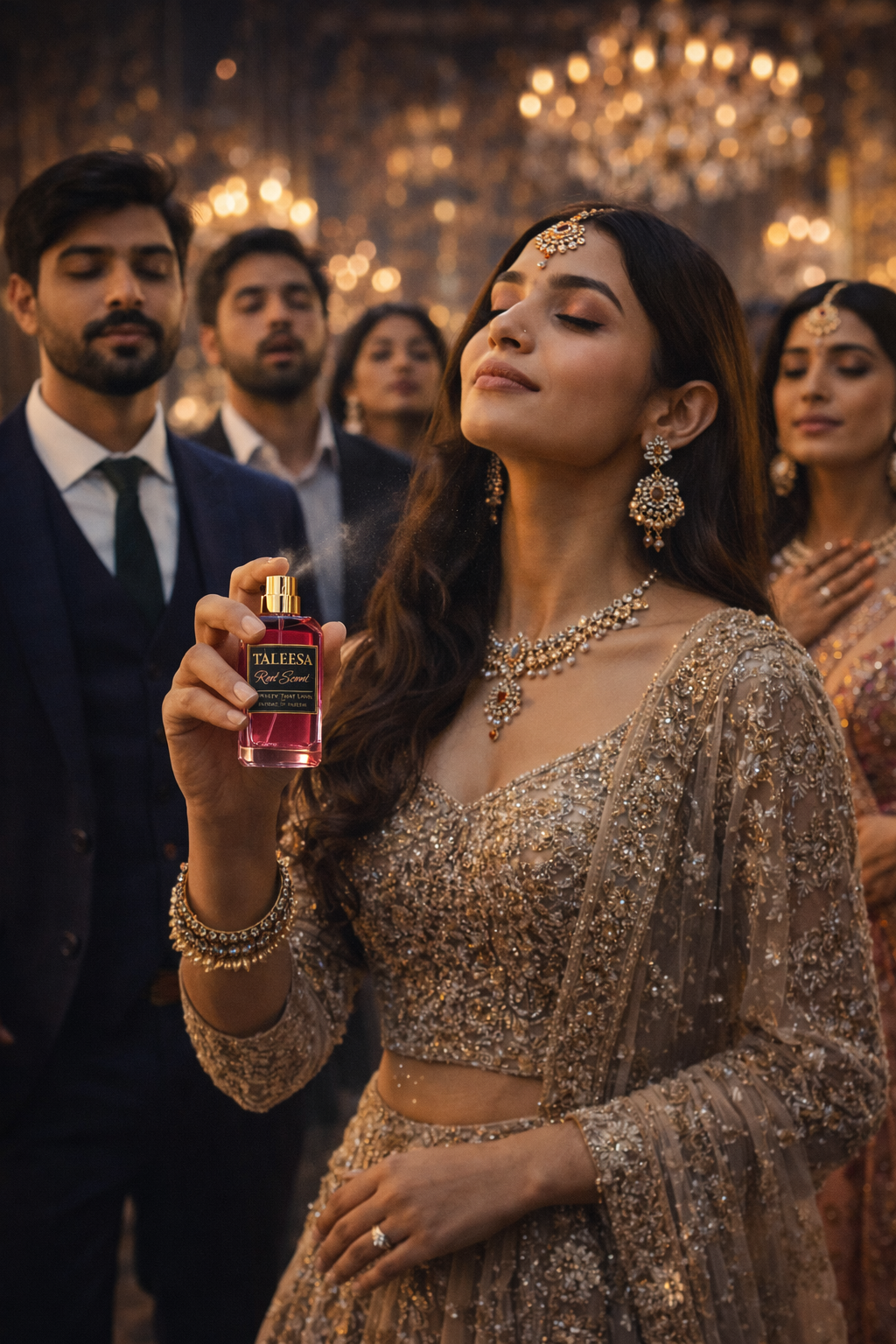 Taleesa Red Scent 50ML Extrait De Parfum – Royalty That Lasts | Long Lasting Perfume